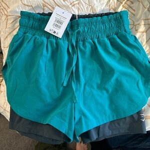 Gymshark 2-in-1 running shorts